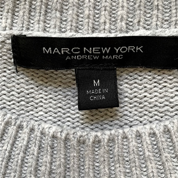 Marc New York Gray Sweater w/ Buttons - Picture 10 of 14